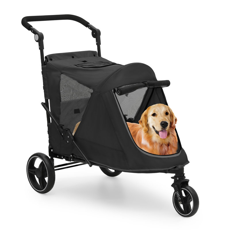 Dog stroller 3 wheel best sale